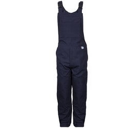 National Safety Apparel BIB6DNV30X30 | DRIFIRE Flame Resistant Unlined Bib Overall, 30 x 30, Navy