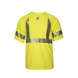 National Safety Apparel BSTJTRC2MD | Hi-Vis FR Control 2.0 Base Layer Tee - Type R Class 2 (MD), Modacrylic Blend, Arc Rating 4 cal, HRC 1