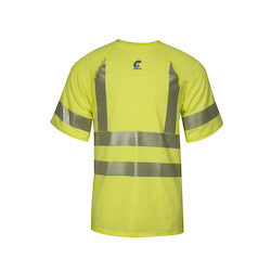 National Safety Apparel BSTJTRC3MD | DRIFIRE Hi-Vis Fire Resistant Control 2.0 Short Sleeve Tee - Type R Class 3 (MD)
