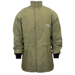 National Safety Apparel C04NPQHLTD3X32 | ArcGuard 40 cal RevoLite Arc Flash Coat, 3XL, Olive Green, C04NPQHLTD3XL32