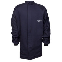 National Safety Apparel C04UQUQ40XL32 | Enespro ArcGuard 40 cal Compliance Arc Flash Coat, XL, Navy