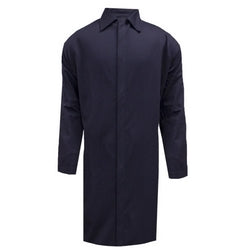 National Safety Apparel C09UJLCFSSM42 | National Safety Apparel Flame Resistant Food Processing Lab Coat, S, Navy, C09UJLCFS