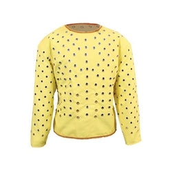 National Safety Apparel C28KV3X36 | CutGuard Kevlar Surgeon Style Coat, 3XL, Yellow, C28KV3XL36