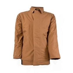 National Safety Apparel C34UMMQLGRG | National Safety Apparel Flame Resistant Bomber, L, Brown