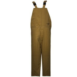 National Safety Apparel C45KDQTMD32 | ArcGuard 65 cal Nomex/Kevlar Bib Overalls, M, Caramel