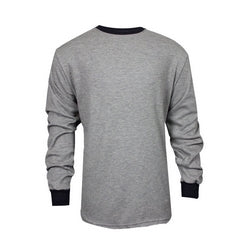 National Safety Apparel C541NGELSXL | DRIFIRE Flame Resistant Long Sleeve T-Shirt, XL, Gray