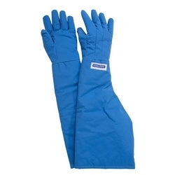 National Safety Apparel G99CRBERMDSH | National Safety Apparel Water Resistant Shoulder Cryogenic Glove, Medium, Blue