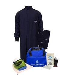 National Safety Apparel KIT2LC114X12 | HRC2 Arcguard Ultrasoft Kit With Long Coat & Leggings (Arc Rating = 12 cal/cm2), Glove Size 12, 4XL