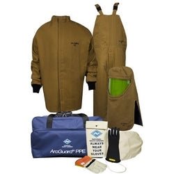 National Safety Apparel KIT4SC65MD12 | ArcGuard KIT4SC65 MD12 65 cal/cm2 Arc Flash Kit, MD, Glove Size 12