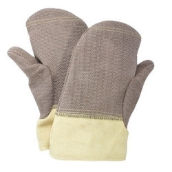 National Safety Apparel M60WHGH01213 | CARBON ARMOUR Fyberbest Mitten, 13"L, Brown, Regular