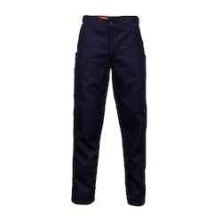 National Safety Apparel PNTB2SD38X36 | TECGEN FR Summer Weight Dungarees (Navy - 38X36)