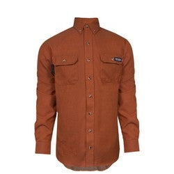 National Safety Apparel TCG01200228 | TECGEN Select Flame Resistant Work Shirt, 3XL, Orange