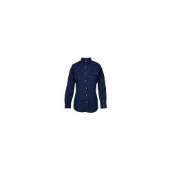 National Safety Apparel TCGSSWN00116SMRG00 | DRIFIRE Tecgen SelectWomen's Flame Resistant Work Shirt, S, Navy