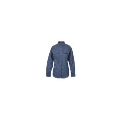 National Safety Apparel TCGSSWN00119SMRG00 | DRIFIRE Tecgen SelectWomen's Flame Resistant Work Shirt, S, Lt Blue