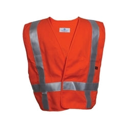 National Safety Apparel VNT99703M | VIZABLE Flame Resistant Contractor Road Vest, ANSI Class 2, Type R M, Yellow