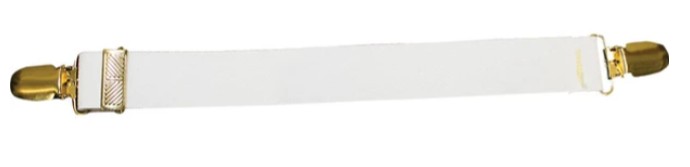 National Safety Apparel X0609 | Elastic Strap with Alligator Clips, 9 in.