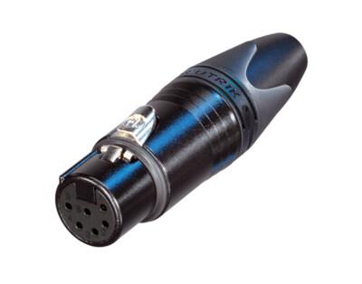 Neutrik NC6FXX-BAG | Connector, Cable Outside Diameter 3.5 to 8.0mm, Female, XLR