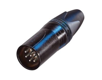 Neutrik NC6MXX-BAG | Connector, Cable Outside Diameter 3.5 to 8.0mm, Male, XLR