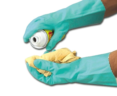 Newell Brands Distribution 34381040 | Mapa StanSolv AK-22 Supported Nitrile Gloves 14" Length, Lined, Z-Grip, Size 10