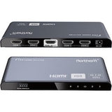 Northern Video HDMISPL14 | Cable Assembly A/V, Hdmi, Hdmi Splitter 1-In 4-Out, Up To 4Kuhd@60Hz Edid Hdmi, 2.0/Hdcp2.2/Hdr10
