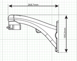 Northern Video N2IPPTZ30X | N2 Series 2Mp H.265 Ip Ptz Poe, /24Vac 30X Wdr 600' Ir In/Out, Ip66 White