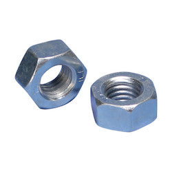 Nvent Caddy 0100037PL | Hex Nut Steel, Plain, 3/8? Rod