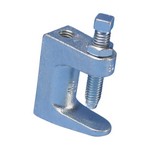 Nvent Caddy 3100037EG | Universal Beam Clamp, Thick Flange, Electrogalv. 3/8" Rod, 1 1/4" Max Flange