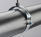 Nvent Caddy 4290150EG | Macrofix Plus NI EZ with Easy Closure, 1 1/2" Pipe, 1.9"–1.969" OD, 3/8" Rod