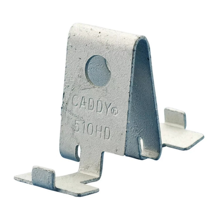 Nvent Caddy 510HD | Mounting Clip for Heavy Duty T-Grid Box Hanger, Spring Steel, CADDY ARMOUR