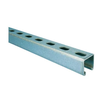 Nvent Caddy A12H1000PG | Strut Channel Type A, Slotted, Steel, PG, 10' x 1.625" x 1.625" x 12 GA
