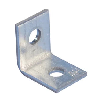 Nvent Caddy AB375 | Angle Bracket, Steel, PG, 0.25" Hole 1, 0.375" Hole 2