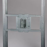 Nvent Caddy AMR1020SG | Adjustable Mud Ring, 1 Gang, 5/8"–1 1/4" Drywall