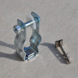 Nvent Caddy CD1B | Bolt Close Conduit/Pipe Clamp, Steel, 3/4" EMT, 3/4" Rigid/Pipe, 0.281" Hole