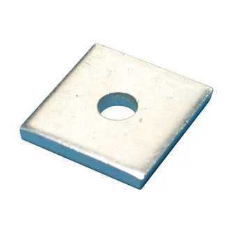 Nvent Caddy F150000EG | Square Channel Washer, Steel, EG, 1/2" Rod, 0.563" Hole