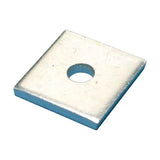 Nvent Caddy F150000EG | Square Channel Washer, Steel, EG, 1/2" Rod, 0.563" Hole