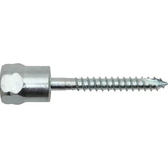 Nvent Caddy HMZG650 | HangerMate Vertical Mount Screw for Wood, 3/8" Rod, 5/16" Screw, 2 1/4" Screw
