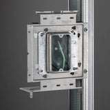 Nvent Caddy PKP1M5 | Box Mounting Plate w/Far Side Support on Stud Assembly, 1 Gang, w/Ground