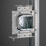 Nvent Caddy PKP1M5 | Box Mounting Plate w/Far Side Support on Stud Assembly, 1 Gang, w/Ground
