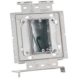 Nvent Caddy PK4DV1 | Box Mounting Plate w/Far Side Support on Stud Assy, 4" Box, 1 Gang Adj Mud Ring