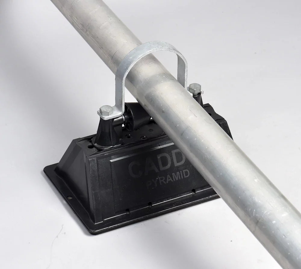 Nvent Caddy PRF3 | Pyramid RL Fixed Roller Support, 3" Max Pipe