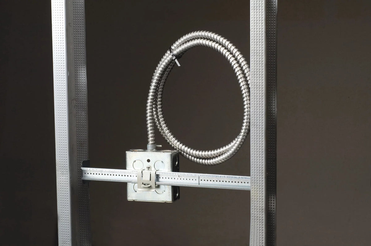 Nvent Caddy TSGLDR1 | Electrical box attachment, spring steel, #10 hole, glider