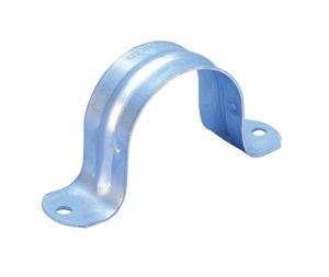 Nvent Caddy 0080037EG | Two Hole Pipe Strap, 3/8" Pipe, 0.675" Od