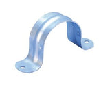 Nvent Caddy 0080125EG | Two Hole Pipe Strap, 1 1/4" Pipe, 1.66" Od