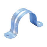 Nvent Caddy 0080250EG | Two Hole Pipe Strap, 2 1/2" Pipe, 2.875" Od