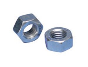Nvent Caddy 0100037PL | Hex Nut, Steel, Plain, 3/8" Rod
