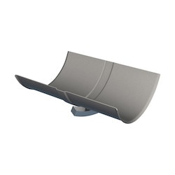 Nvent Caddy 1190200 | 119 Strut Mounted Insulation Shield, 2" Shield