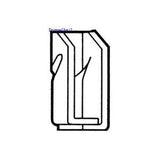 Nvent Caddy 123 | 123 Series Z Purlin Clip, 1/4" Hole, 0.06"-0.1" Flange
