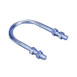 Nvent Caddy 150M0250PL | 150M Standard U-Bolt, Steel, Plain, 2 1/2" Pipe, 2.875" Od, 1/2" Rod