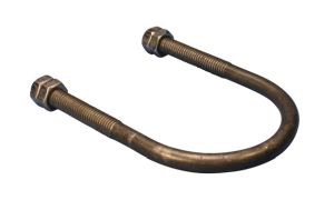 Nvent Caddy 150M1600PL | 150M Standard U-Bolt, Steel, Plain, 16" Pipe, 16" Od, 7/8" Rod