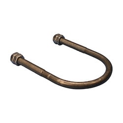 Nvent Caddy 150M0075PL | 150M Standard U-Bolt, Steel, Plain, 3/4" Pipe, 1.05" Od, 1/4" Rod